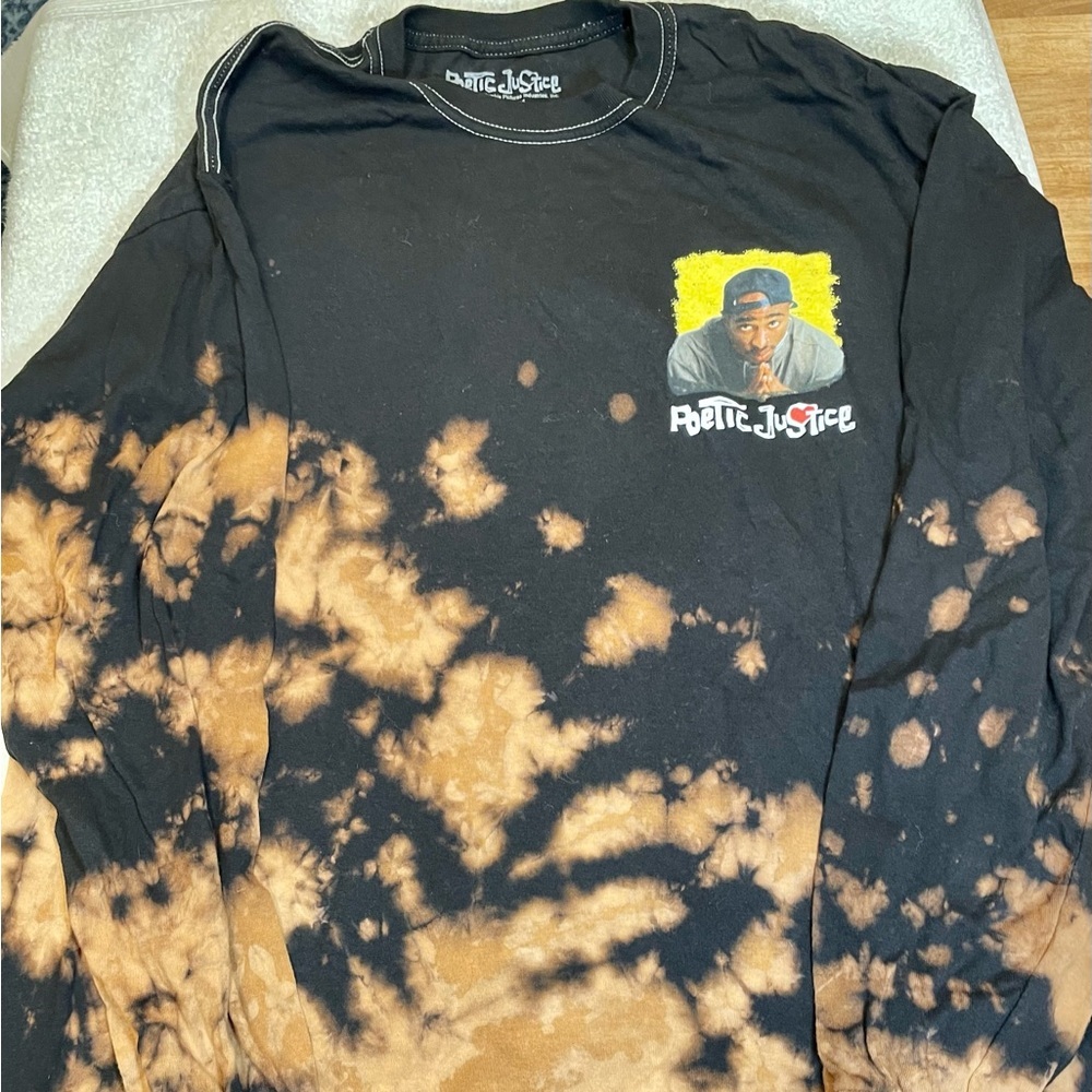 NWT Long Sleeve Tupac Poetic Justice tee